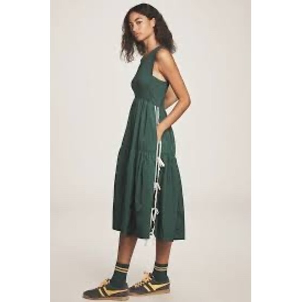 DAILY PRACTICE BY ANTHROPOLOGIE
The Bowline Tiered Midi Dress